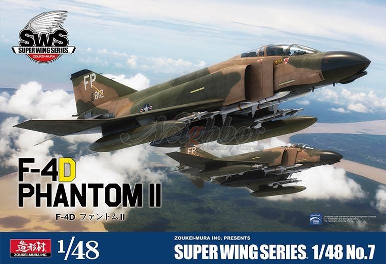 ファントム　F4 SWS 1/48 scale F-4E Early PHANTOM II | ZOUKEI-MURA